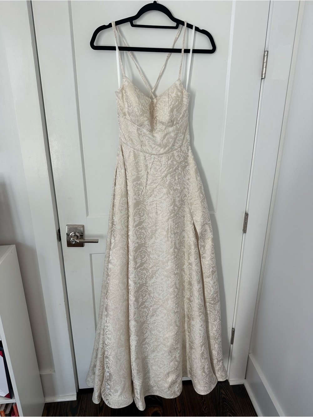 Windsor Ivory Lace Prom Dress